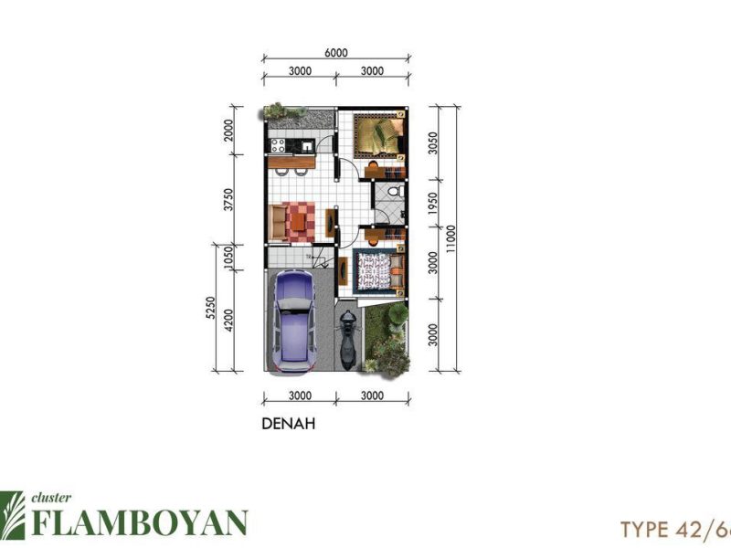 Rumah Contemporary Style di Depok dekat Bogor