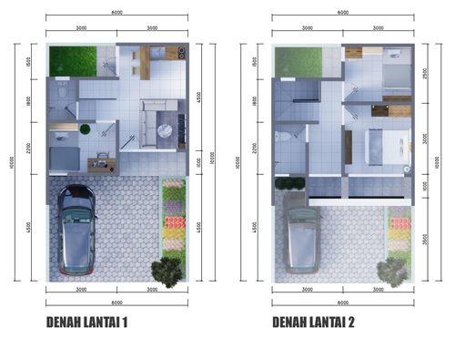 Rumah 2 Lantai Murah Dekat GDC Depok