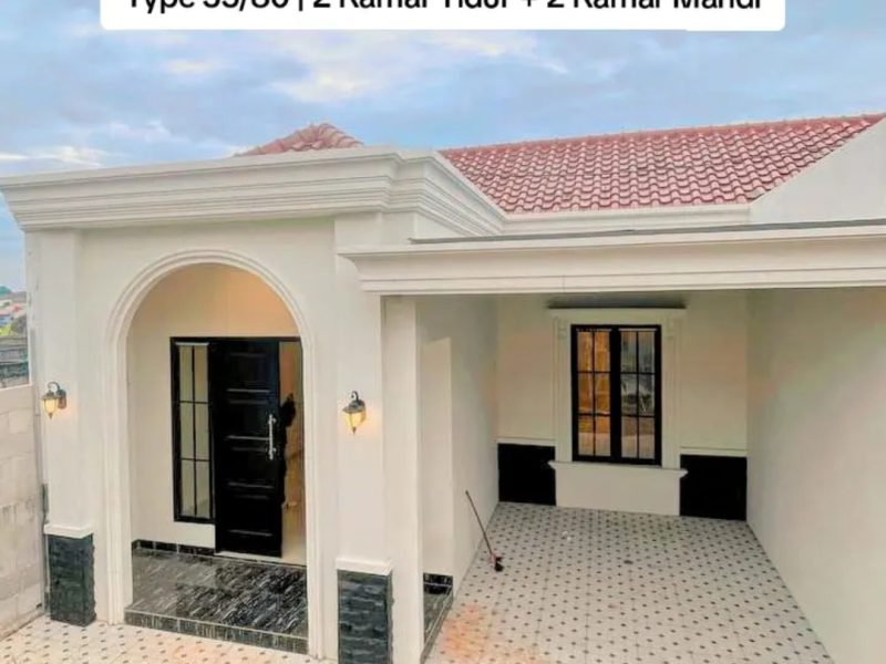 Rumah 80 m2 Modern di GDC Depok